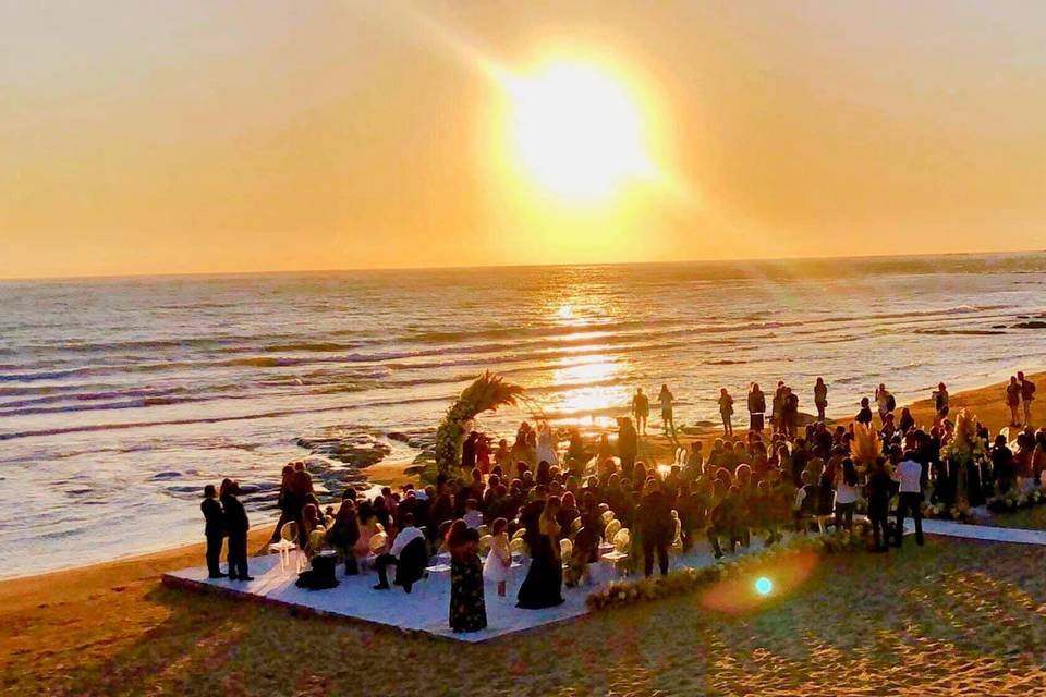 Cerimonia in spiaggia