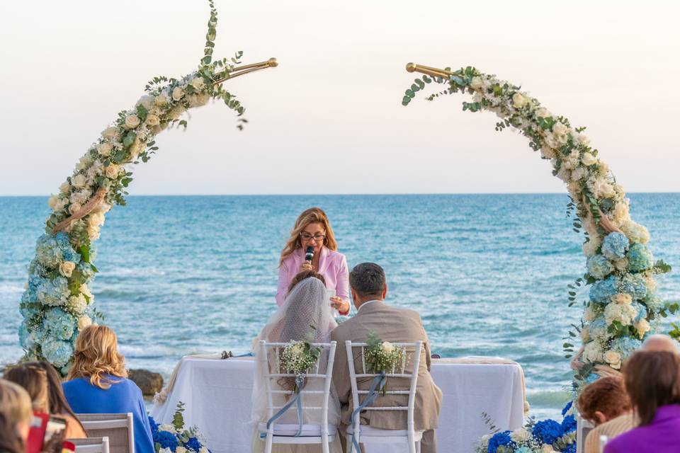 Cerimonia in terrazza