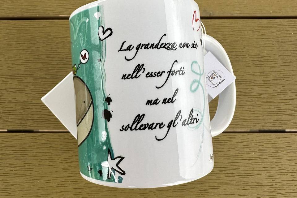 Tazza d’autore ceramica certif