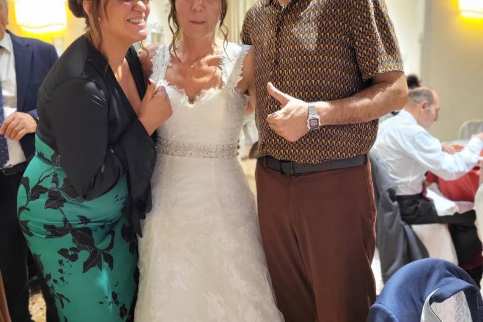 Con la bellissima sposa