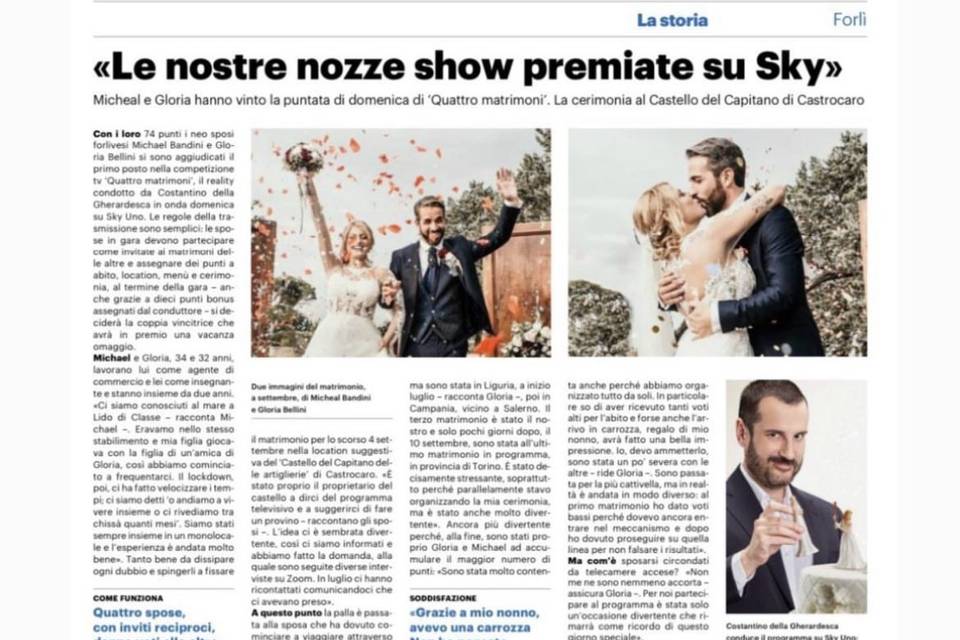 Quattro Matrimoni Sky