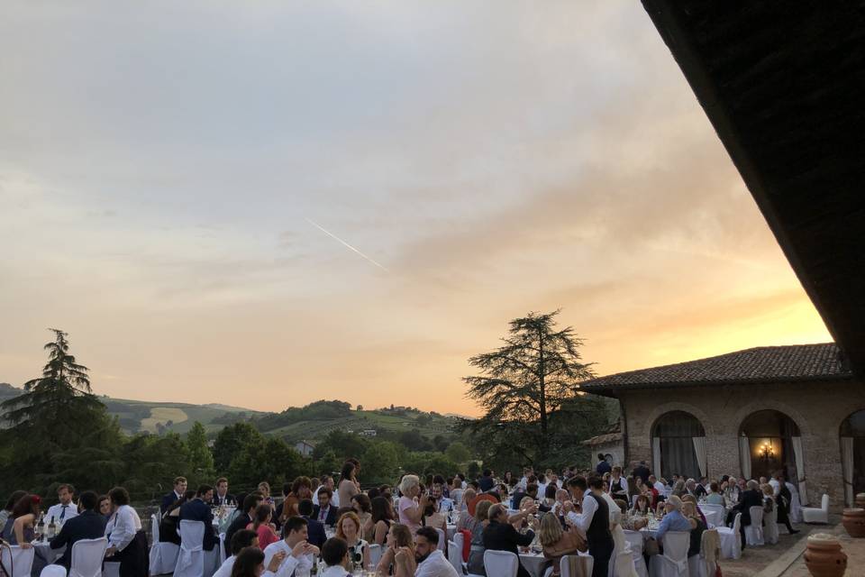 Cena nel parco