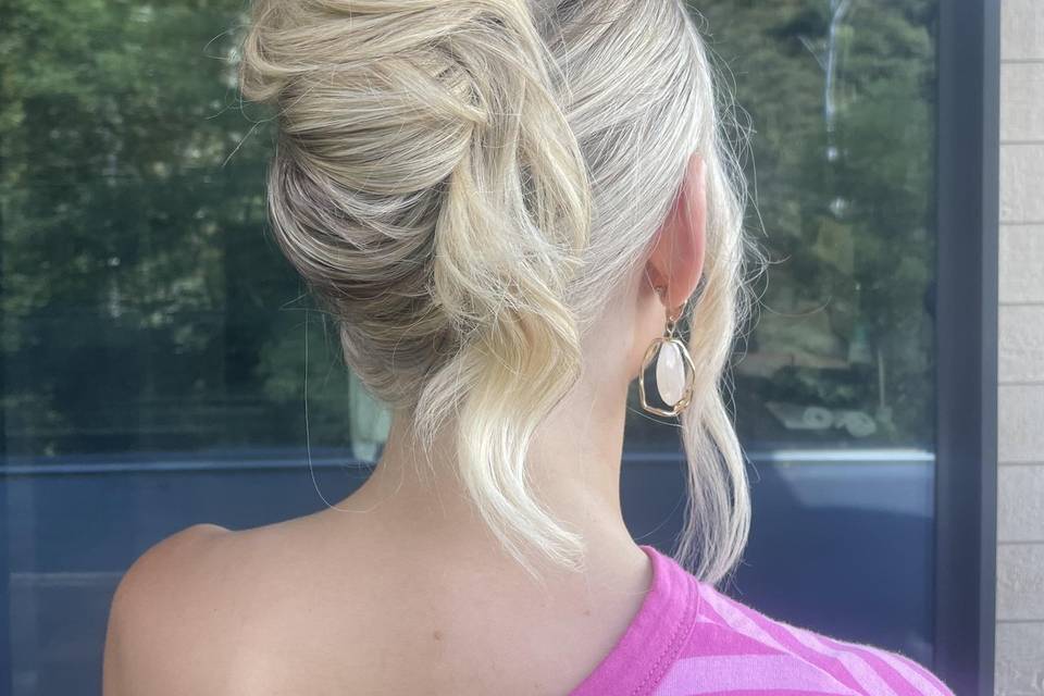 French twist updo
