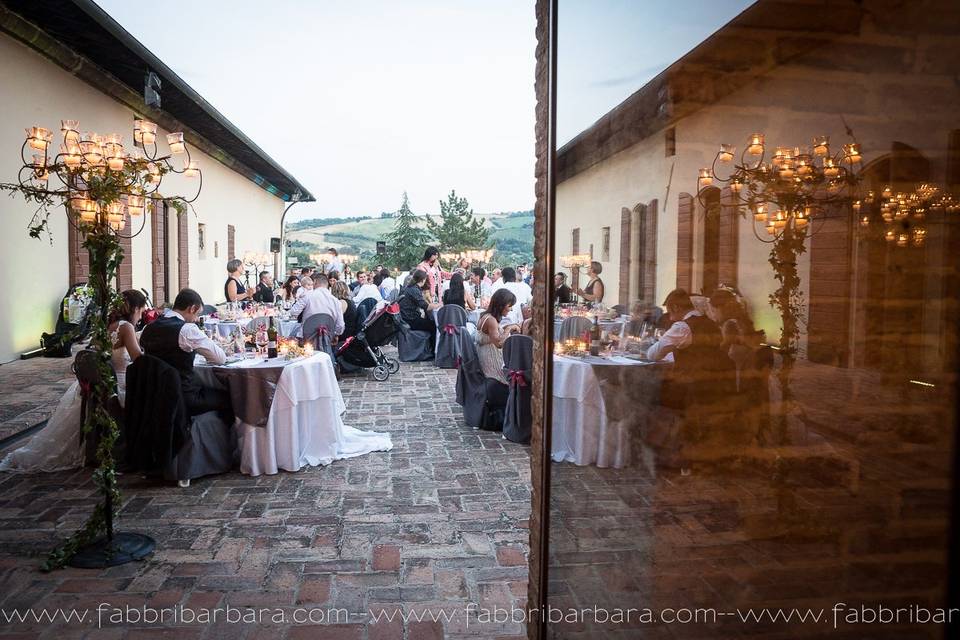 Cena in terrazza