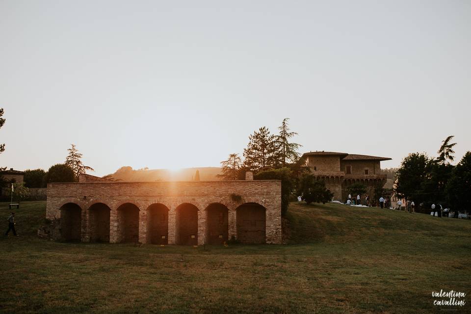 Vista dal parco