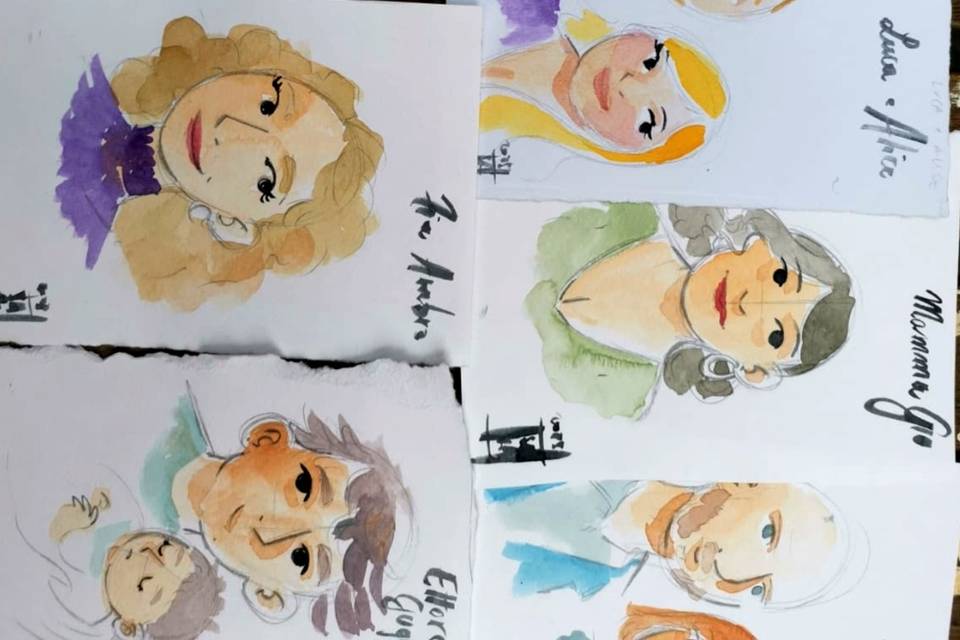 Live illustration