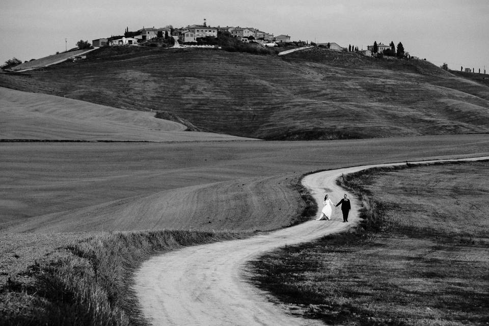 Ritratto sposi crete Senesi