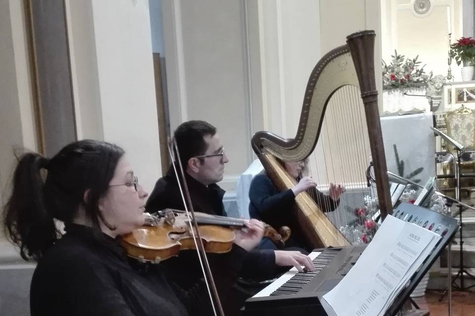 Concerto con Arpa e Violino