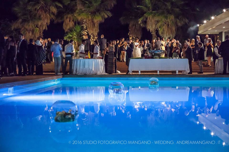 Atmosfera a bordo piscina