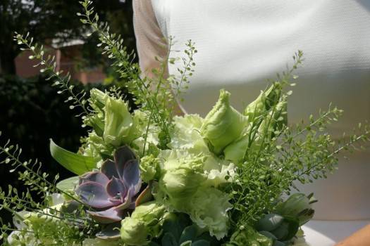 Bouquet sposa Piante grasse