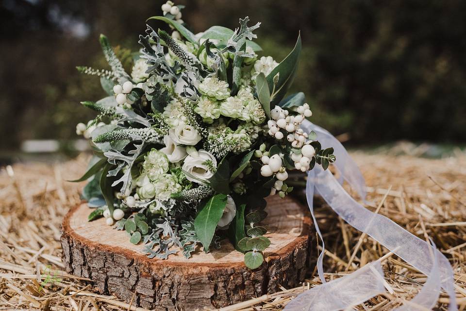 Bouquet shabby chic