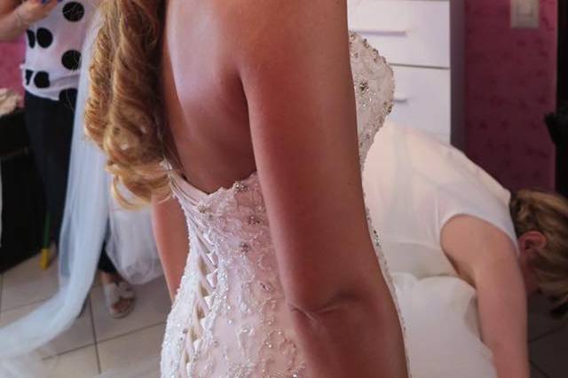 Preparazione sposa