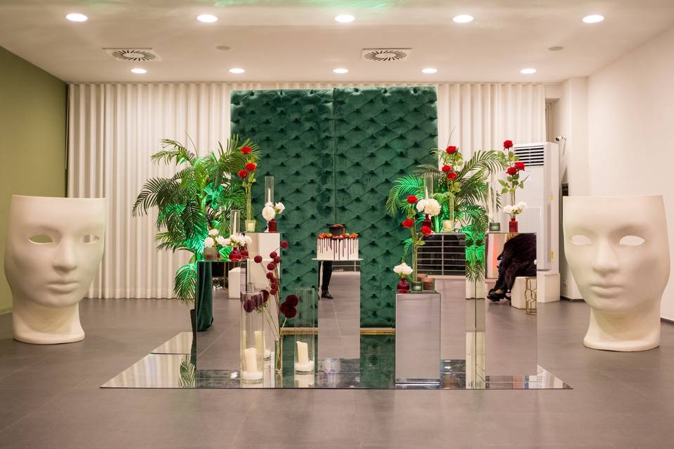 Allestimento laurea