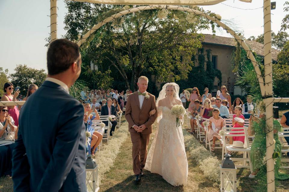 Arrivo della sposa