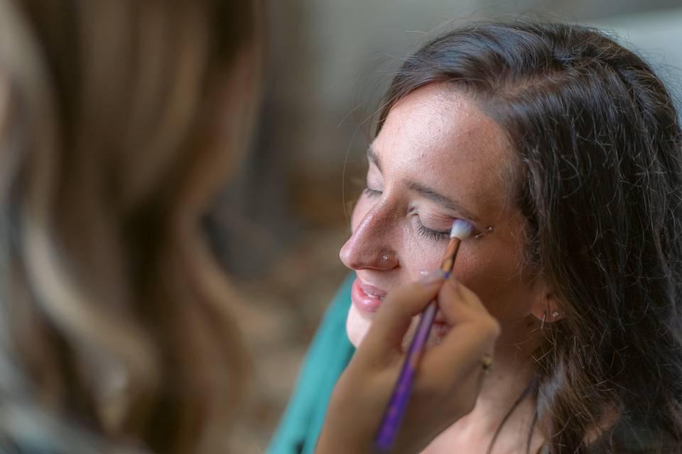 Preparazione sposa