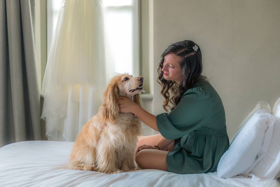 Preparazione sposa