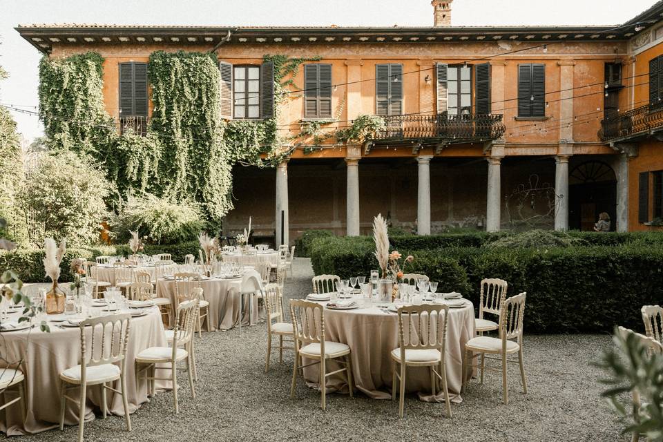 Pranzo in corte
