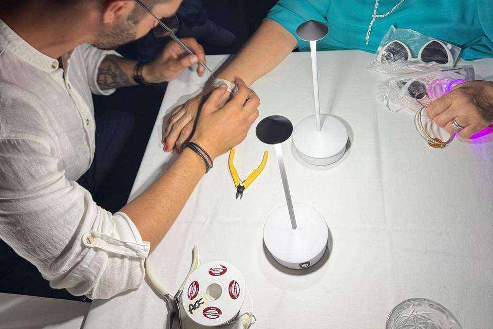 Evento bracciali saldati