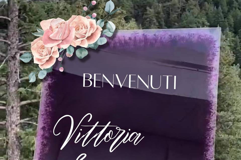 Cartello di Benvenuto Viola