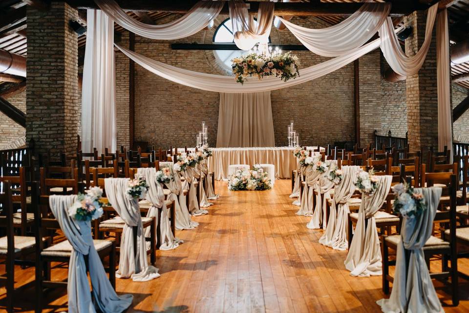 Allestimento cerimonia civile