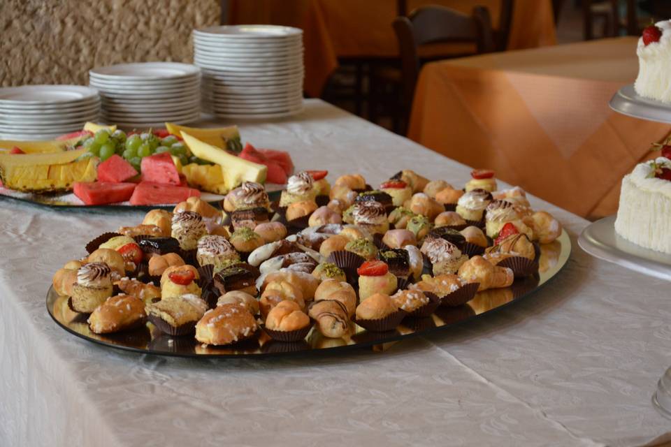 Buffet  frutta e dolci