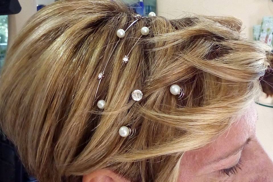 Sposa capelli corti