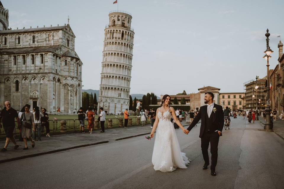 Shooting Torre di Pisa