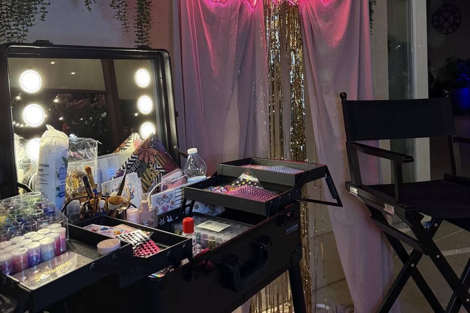 Glitter bar postazione