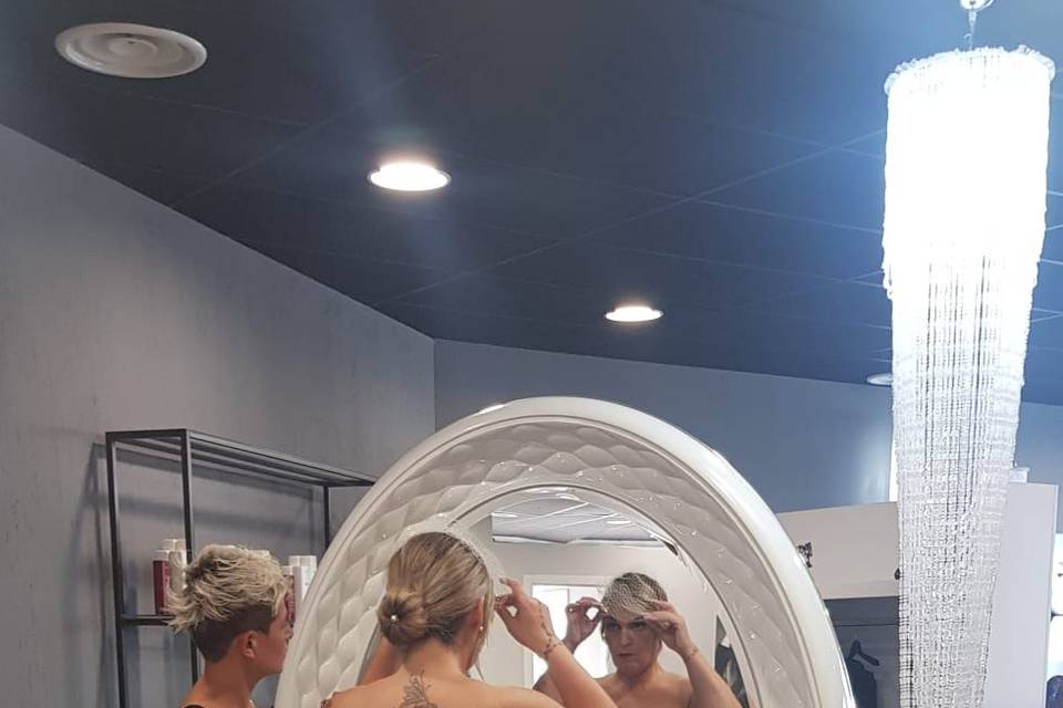 Preparazione sposa