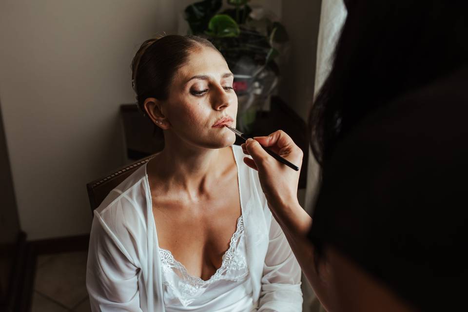 Trucco sposa luminoso