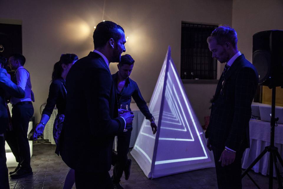 Djset con visuals