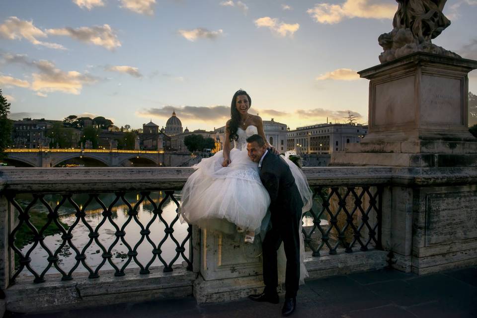 Emanuela e Daniele a Roma