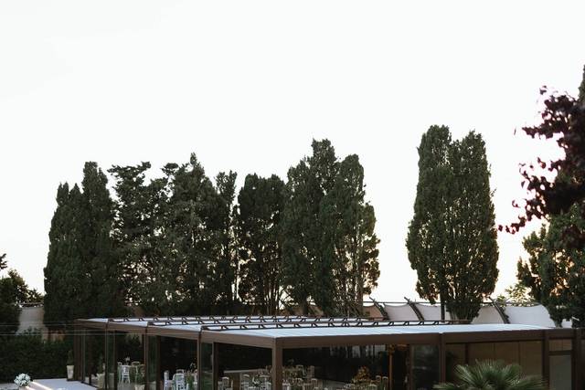 Orangerie con tetti domotici