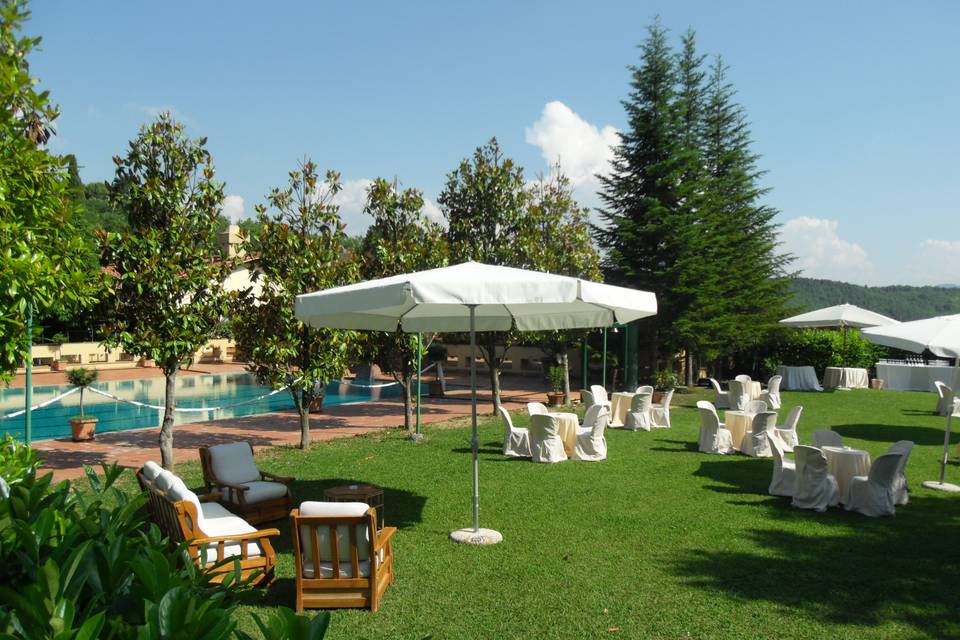 Prato della piscina