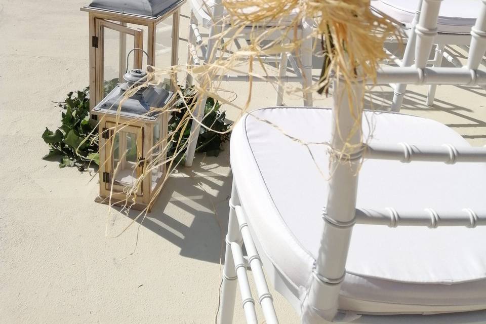 Allestimento per rito simbolic