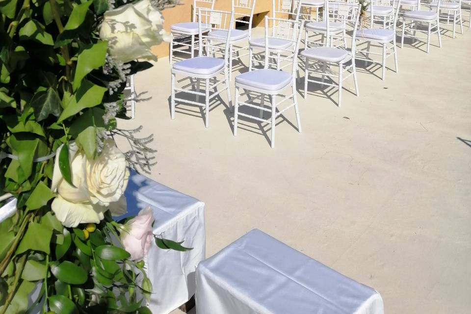 Allestimento per rito