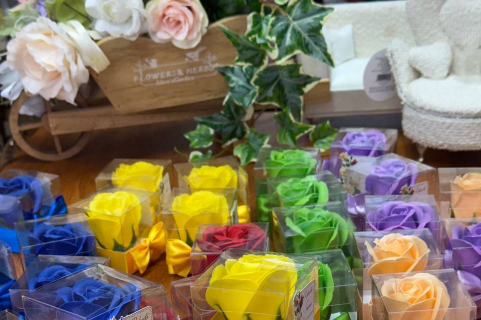 Segnaposto Rosa di Sapone Box