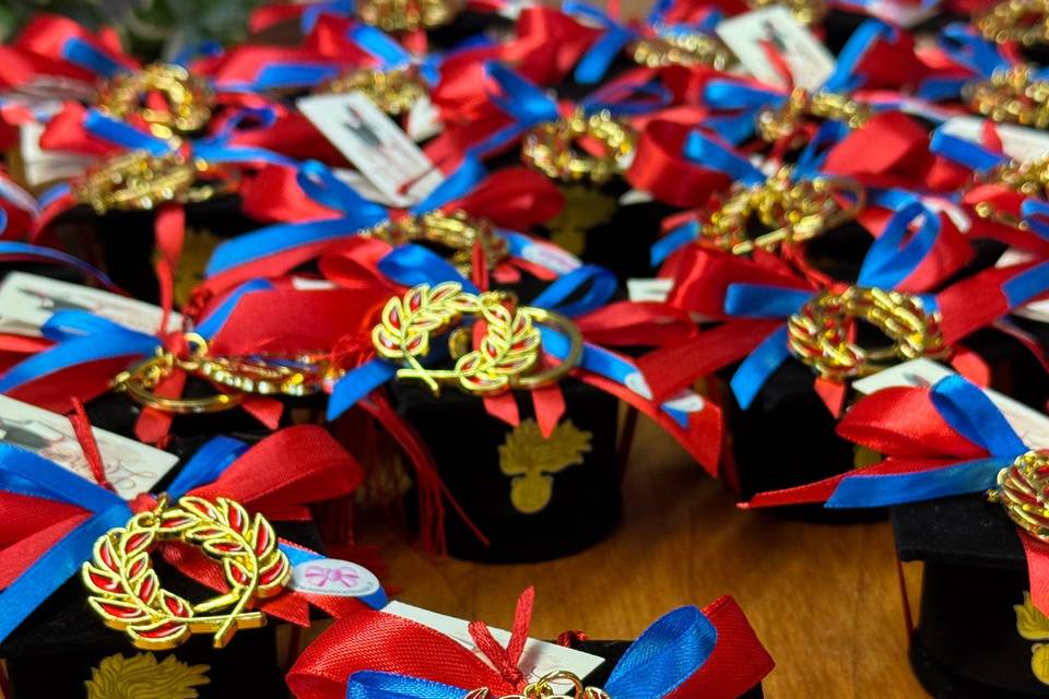 Bomboniera Tocco Laurea Maresc