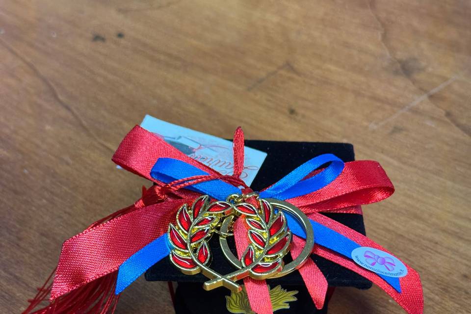 Bomboniera Tocco Laurea Maresc
