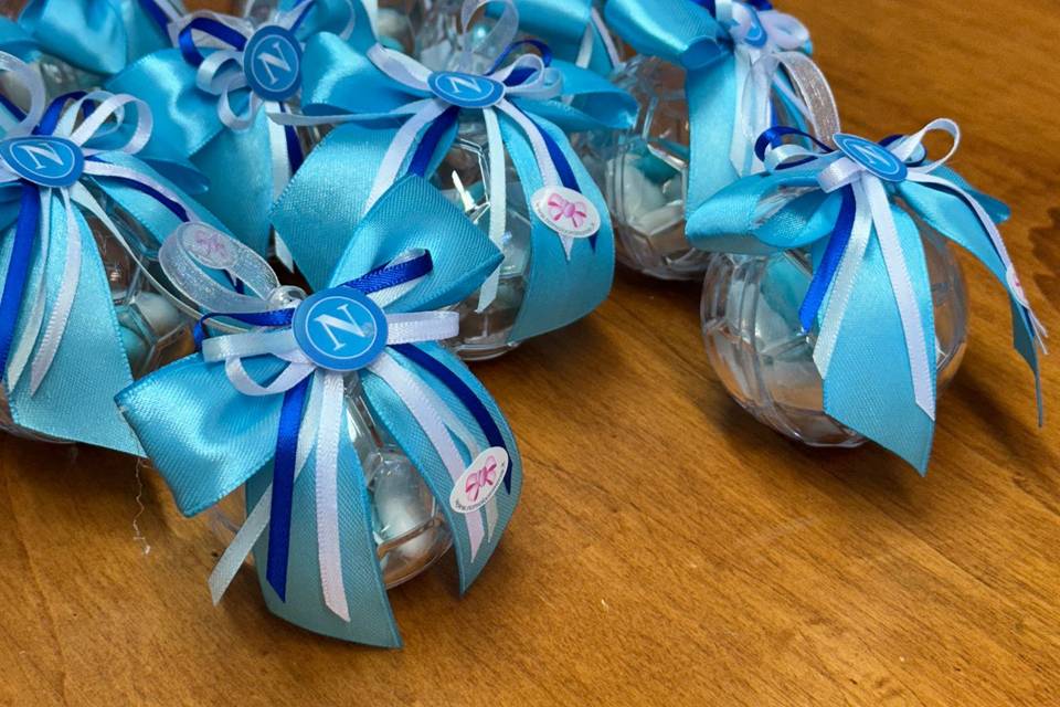 Bomboniera Scatola Pallone Cal