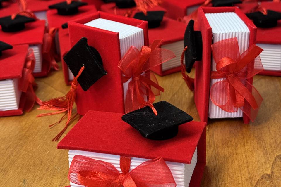Bomboniera Libretto Laurea Toc