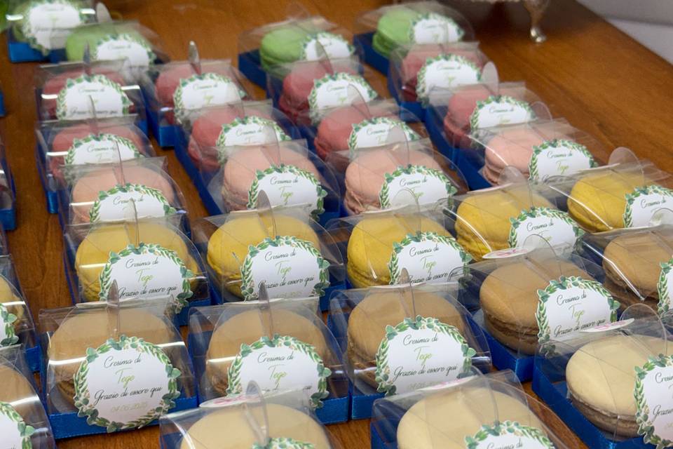 Segnaposto Scatola Macaron