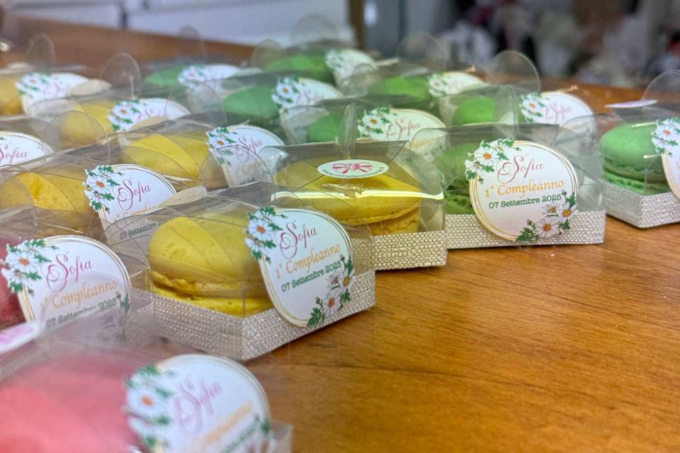 Segnaposto Scatola Macaron Bia
