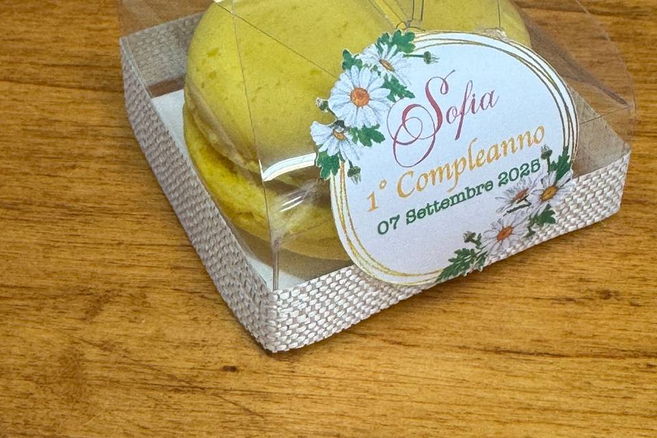 Segnaposto Scatola Macaron Bia