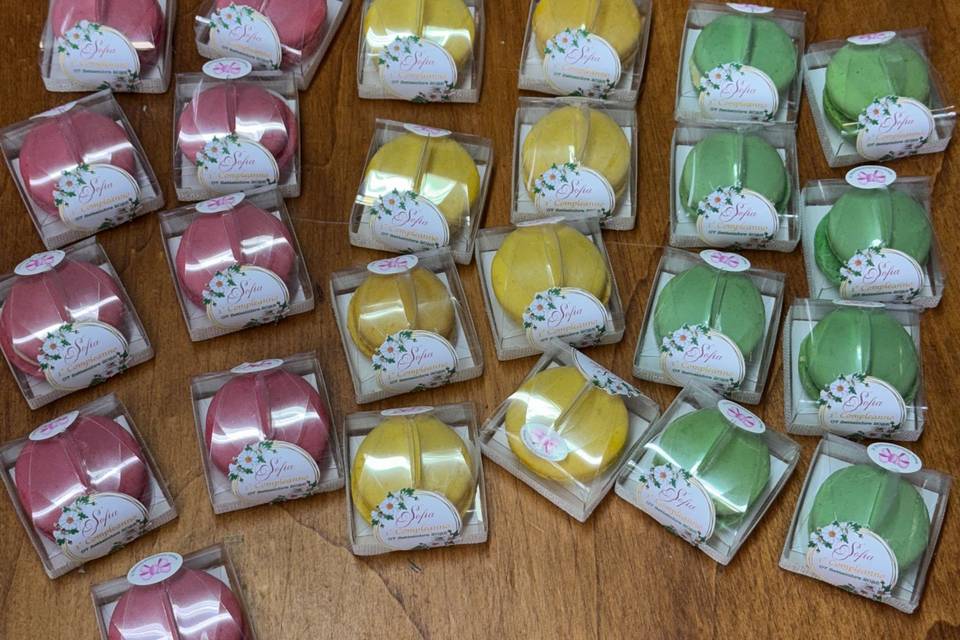 Segnaposto Scatola Macaron Bia