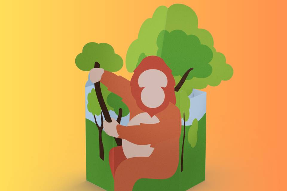 Bomboniera popup Foreste