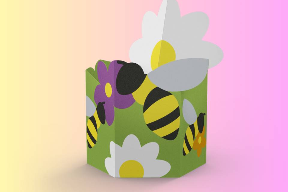 Bomboniera pop up biodiversità