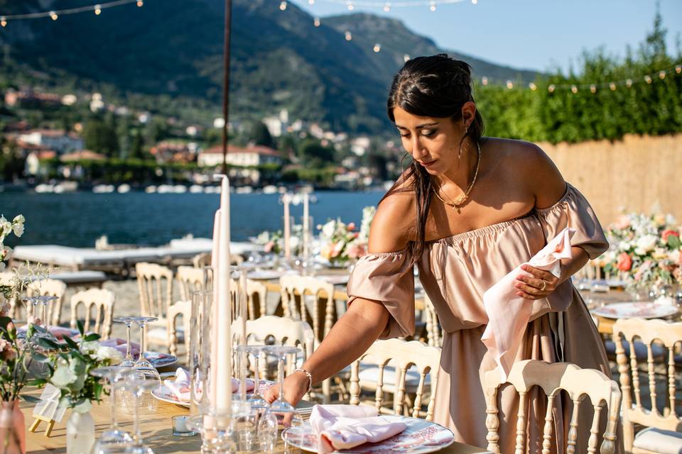 Religious wedding Lake Como