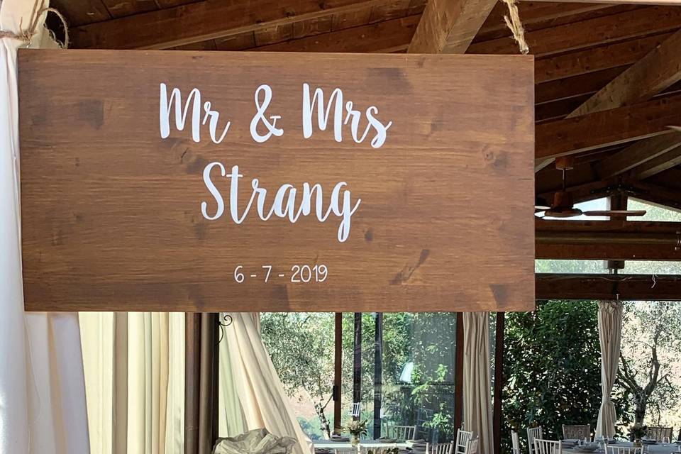 Wedding Sign