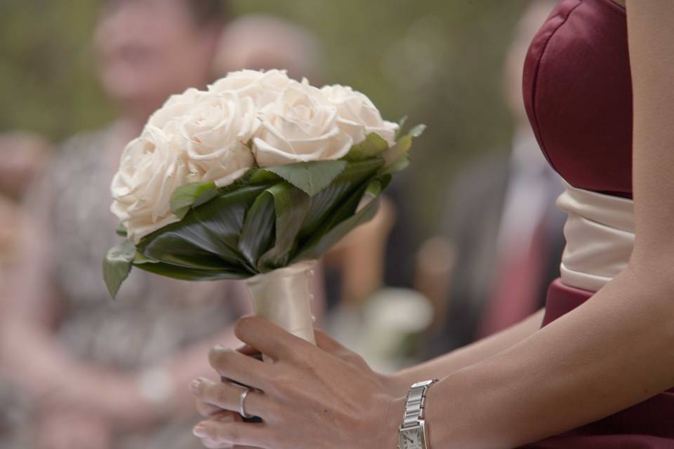 Bouquet in bianco